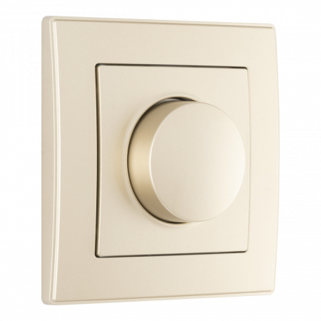 Диммер с рамкой Arte Milano SET06-1-48-1 shampan