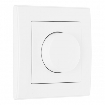 Диммер с рамкой Arte Milano SET06-1-48-1 white