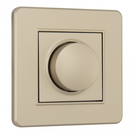 Диммер с рамкой Arte Milano SET16-1-48-1 shampan