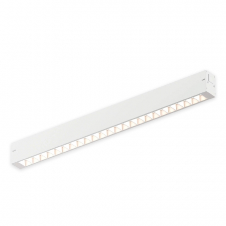 Трековый однофазный светильник AM Group Plain Opal AM581 18W 3000K WH