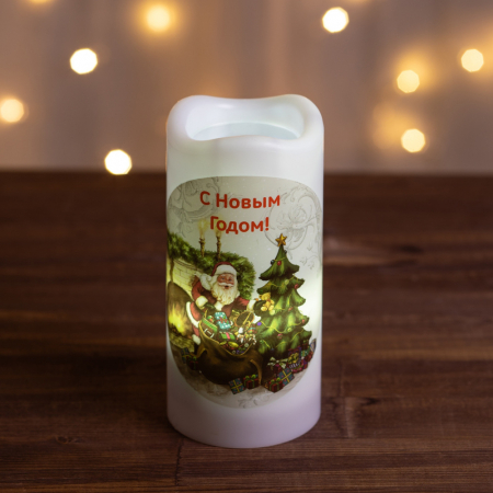 Светильник новогодний Свеча Санта Эра EGNDS -SK Б0060551