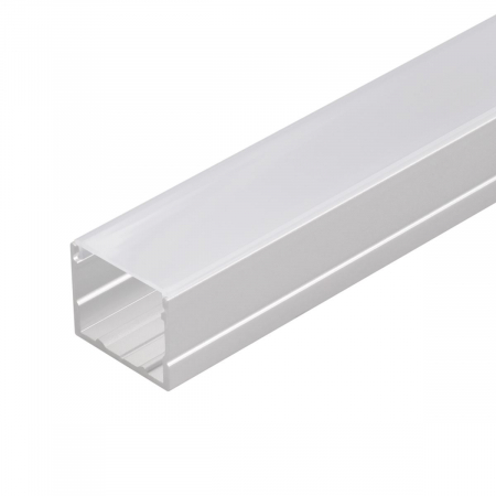Профиль с экраном Arlight ARH-CH17-2000-ANOD (Алюминий) 055692