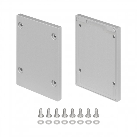 Заглушка Arlight IP-LINE-5475 SILVER глухая (Металл) 055284