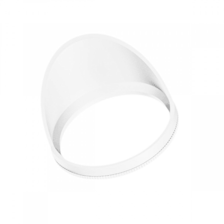 Насадка антибликовая Arlight LGD-ARTIFACT-HALF-SNOOT-R65 (WH) (Металл) 057159