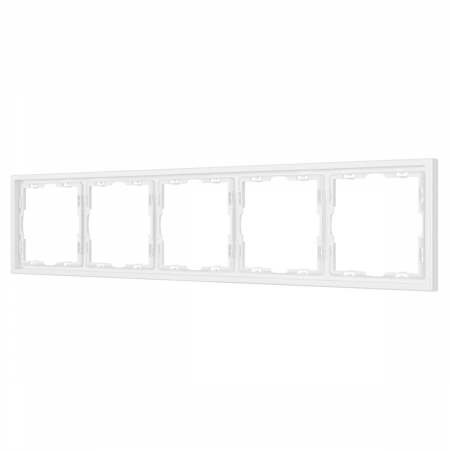 Рамка пластиковая Arlight FRM-NOBE-SFPL-5-WH 054227