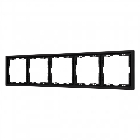 Рамка пластиковая Arlight FRM-NOBE-SFPL-5-BK 054228