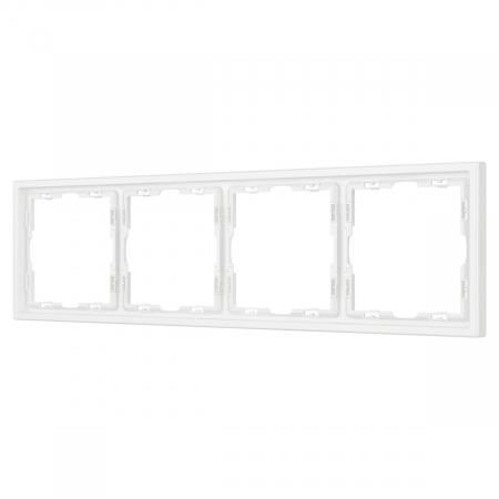 Рамка пластиковая Arlight FRM-NOBE-SFPL-4-WH 054223