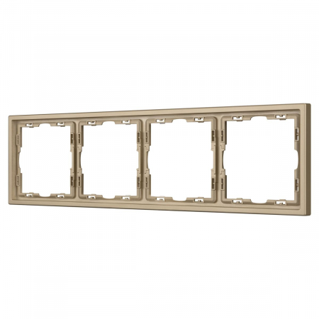 Рамка пластиковая Arlight FRM-NOBE-SFPL-4-GD 054225