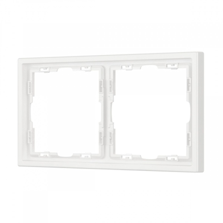 Рамка пластиковая Arlight FRM-NOBE-SFPL-2-WH 054215