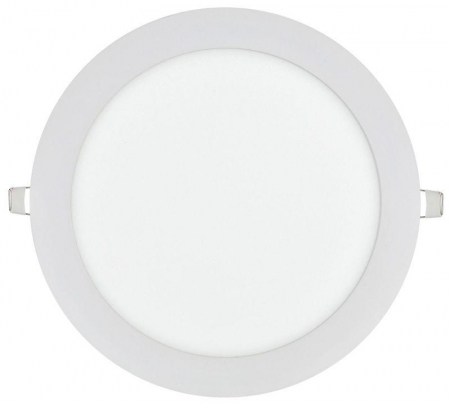 Светильник светодиодный ДВО 1608 18Вт 6500К IP20 даунлайт встраив. круг бел. IEK LDVO0-1608-1-18-6500-K01