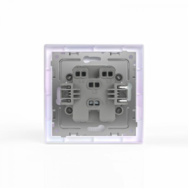 Переключатель перекрестный 1-кл. СП Pixel IP20 механизм перламутр. TOKOV ELECTRIC TKE-PX-P1R-C04