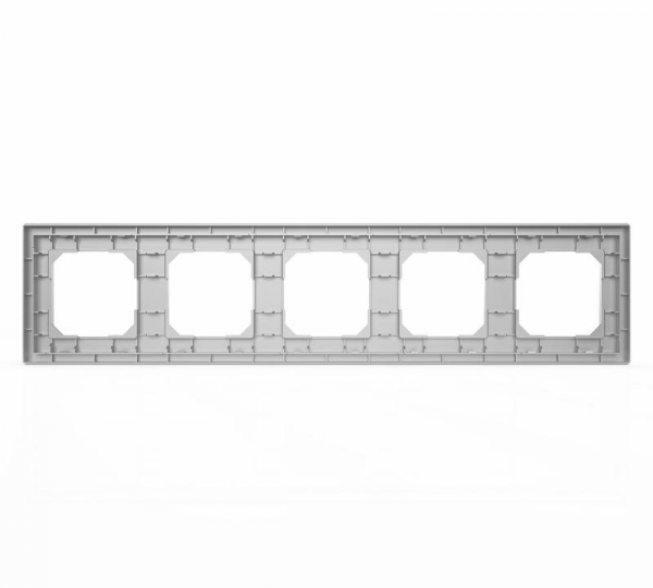 Рамка 5-м Pixel алюм. TOKOV ELECTRIC TKE-PX-RM5-C03