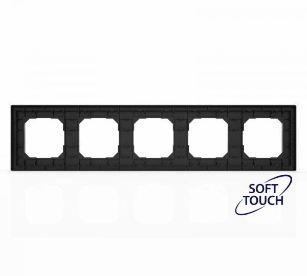 Рамка 5-м Pixel карбон TOKOV ELECTRIC TKE-PX-RM5-C14