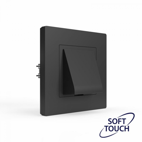 Вывод кабеля СП Pixel IP20 механизм карбон TOKOV ELECTRIC TKE-PX-CP-C14 Вывод кабеля СП Pixel IP20 механизм карбон TOKOV ELECTRIC TKE-PX-CP-C14