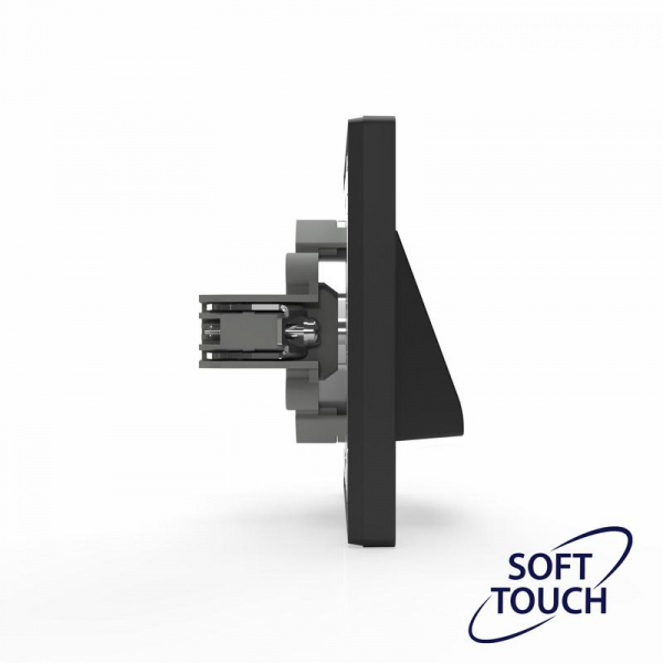 Вывод кабеля СП Pixel IP20 механизм карбон TOKOV ELECTRIC TKE-PX-CP-C14 Вывод кабеля СП Pixel IP20 механизм карбон TOKOV ELECTRIC TKE-PX-CP-C14