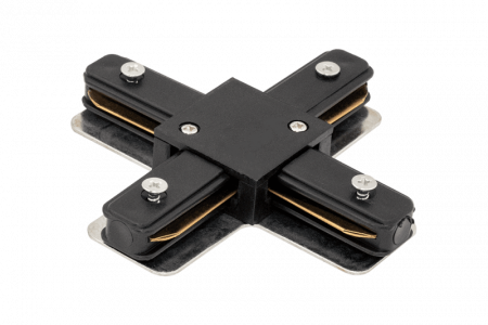 X-коннектор для однофазного трека DesignLed CN2-BL-X 003727