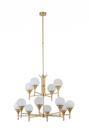 Люстра на штанге Kutek Meleze MEL-ZW-8+4(ZM)