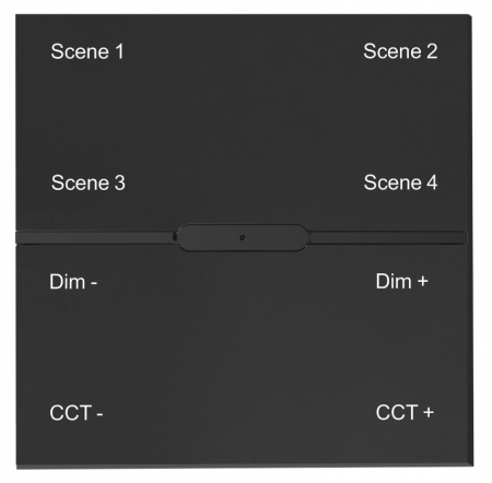 Беспроводная смарт панель-выключатель iLedex Vision SP 48V-4-BK