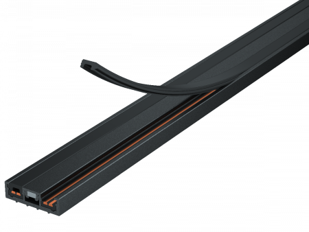 Ультратонкий накладной магнитный шинопровод iLedex Vision 4825-25/7-2000-BK