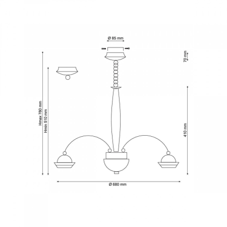 Lucia Tucci Natura 068.8 LED
