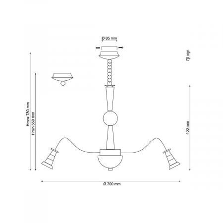 Lucia Tucci Natura 071.8 LED