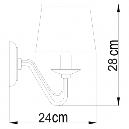 Arte Lamp A1150AP-1CC