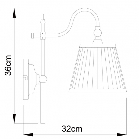 Arte Lamp A1509AP-1PB