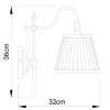 Arte Lamp A1509AP-1PB