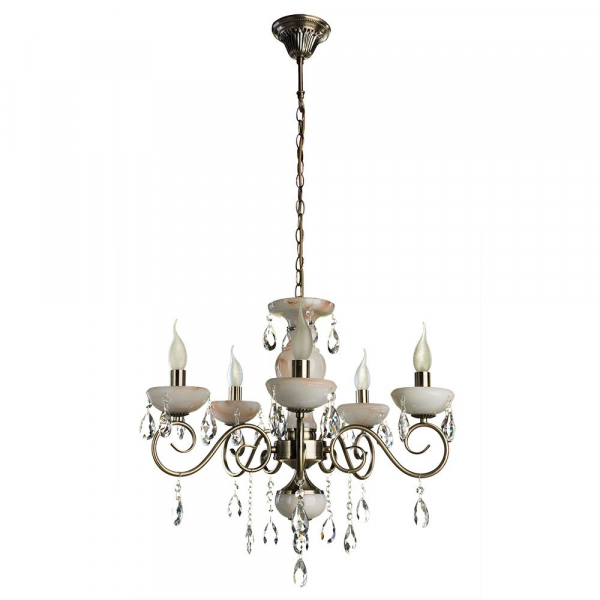 Подвесная люстра Arte Lamp Onyx Red A9591LM-5AB