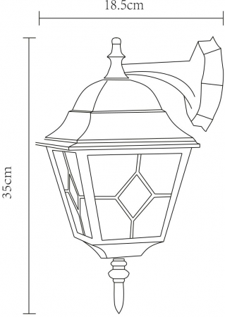 Arte Lamp A1012AL-1BN