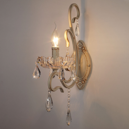 Eurosvet 12205/1 белый Strotskis