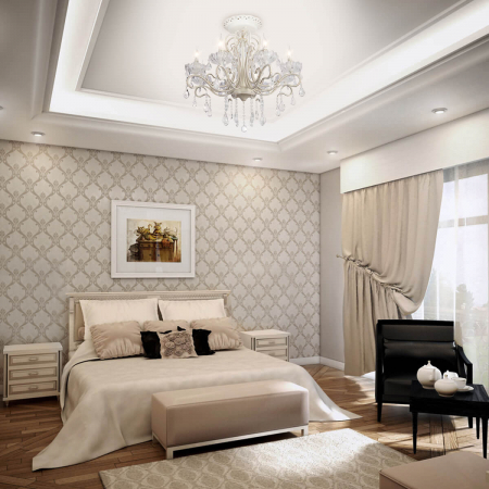 Eurosvet 12205/8 белый Strotskis