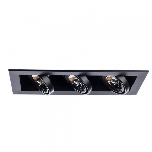 Встраиваемый светильник Arte Lamp Technika A5930PL-3BK