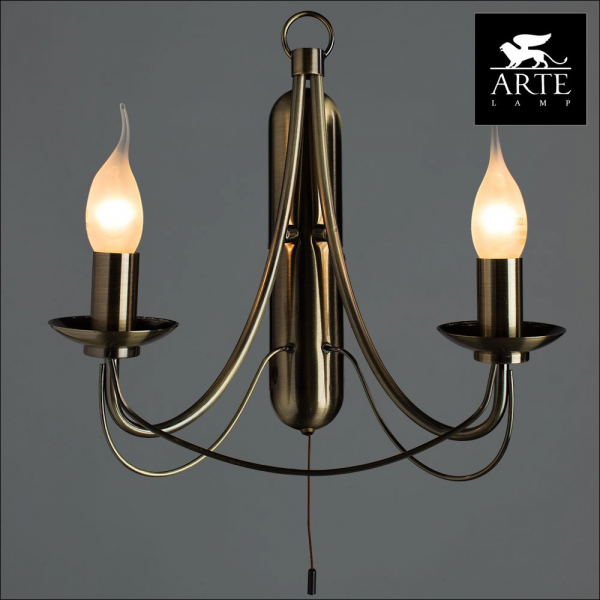 Бра Arte Lamp Maypole A6300AP-2AB
