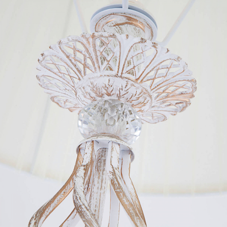 Eurosvet 01003/1 белый с золотом