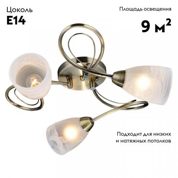 Потолочная люстра Lussole Lgo LSP-0187