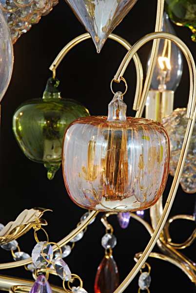 Подвесная люстра Arte Lamp Ricchezza A2011LM-6GO