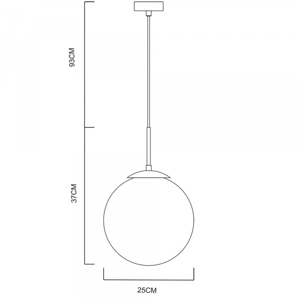 Подвесной светильник Arte Lamp A1561SP-1CC