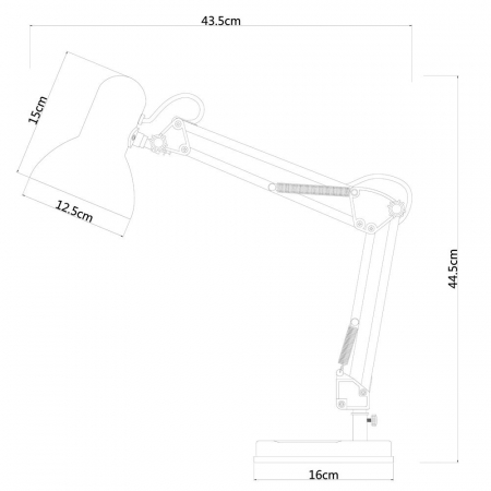 Arte Lamp A1330LT-1WH
