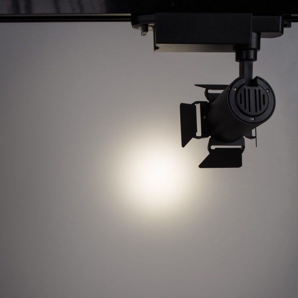 Трековый светодиодный светильник Arte Lamp Track Lights A6709PL-1BK