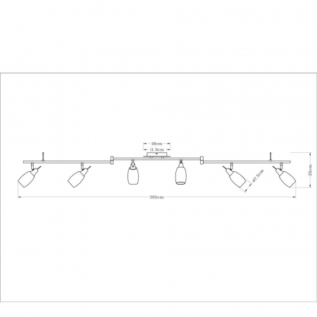 Arte Lamp A4590PL-6SS