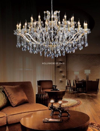 Crystal Lux Hollywood SP20+10 Gold