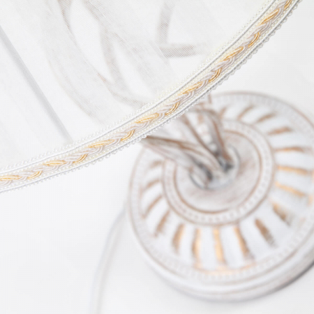 Eurosvet 01002/1 белый с золотом