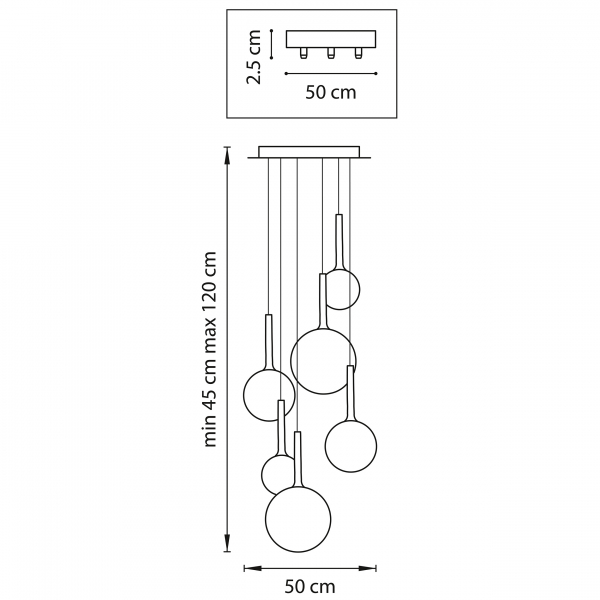 Подвесной светильник Lightstar Globo 813062