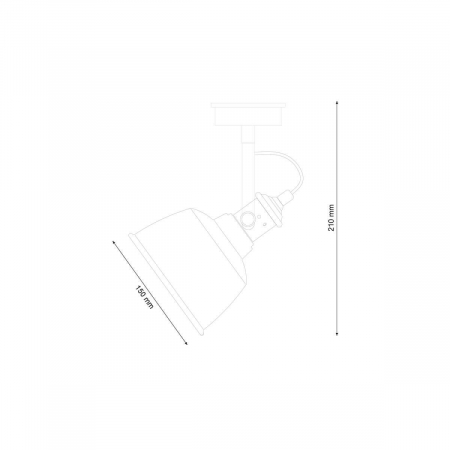 Lucia Tucci Industrial W1820.1 Sand Silver