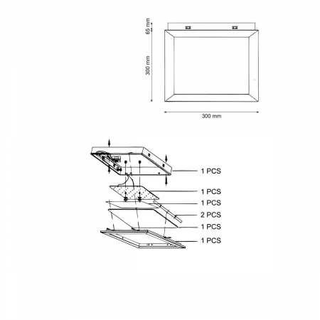 Lucia Tucci Quattro Angolo 173 LED