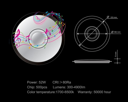 Omnilux OML-47307-52