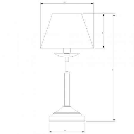 Eurosvet 01010/1 черный