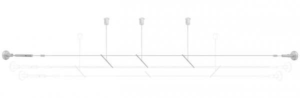 Струнная система Paulmann Wire Systems HighWire Duo 97427