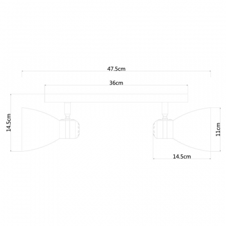 Arte Lamp A5049AP-2GY